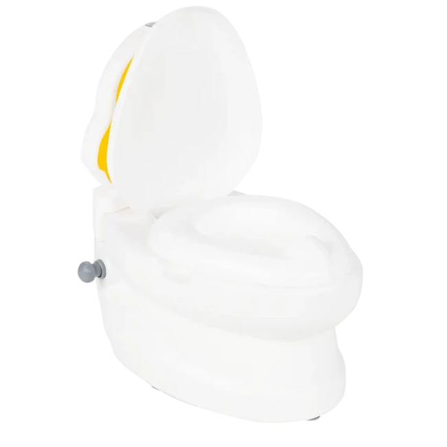 Детский горшок унитаз Pilsan 07-564 Цыплёнок (музыкальный, подсветка, держатель для бумаги)