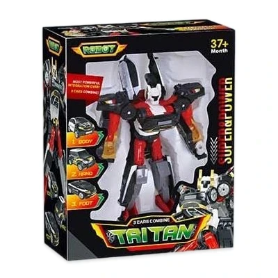 Трансформер Тобот Тритан (516 A) 24 см, 3 машинки Трансформер Тобот Тритан (516 A) 24 см, 3 машинки
