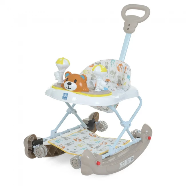 Ходунки для малыша Bambi M 3656A-S-2 3 в 1 (качалка, родительская ручка, музыка, подсветка, пальчиковые игры) Ходунки для малыша Bambi M 3656A-S-2 3 в 1 (качалка, родительская ручка, музыка, подсветка, пальчиковые игры)