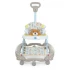 Ходунки для малыша Bambi M 3656A-S-2 3 в 1 (качалка, родительская ручка, музыка, подсветка, пальчиковые игры)