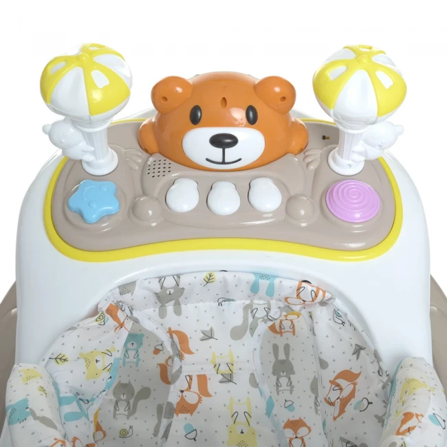 Ходунки для малыша Bambi M 3656A-S-2 3 в 1 (качалка, родительская ручка, музыка, подсветка, пальчиковые игры) Ходунки для малыша Bambi M 3656A-S-2 3 в 1 (качалка, родительская ручка, музыка, подсветка, пальчиковые игры)