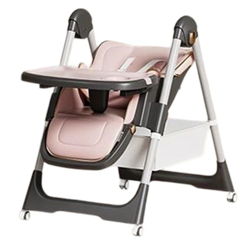 Стільчик для годування Toti S-19225 (знімний столик, кошик, 4 колеса)