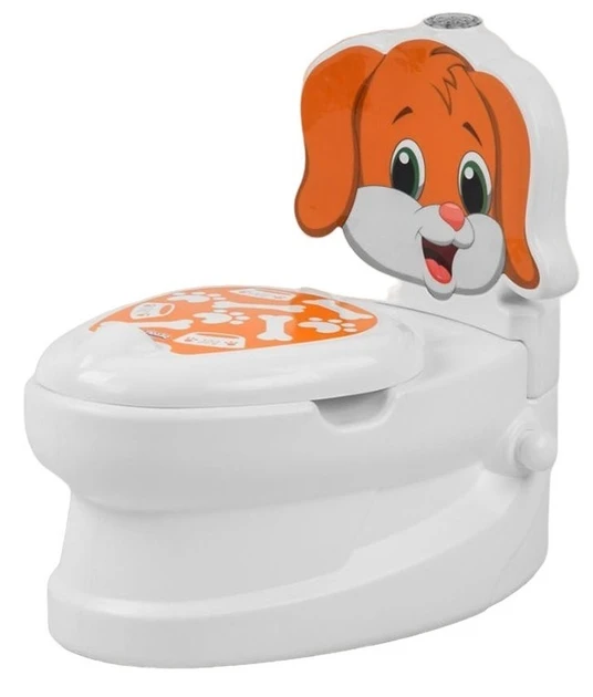 Дитячий горщик унітаз Pilsan 07-562 Цуценя (музичний, підсвічування, тримач для паперу) Дитячий горщик унітаз Pilsan 07-562 Цуценя (музичний, підсвічування, тримач для паперу)