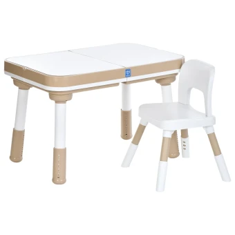 Детский столик со стульчиком Bambi M 6320-13 с игровой панелью