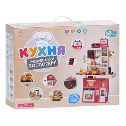 Детская кухня Limo Toy 889-379 (высота 88 см, 52 предмета, свет, звук, вода, парогенератор) Детская кухня Limo Toy 889-379 (высота 88 см, 52 предмета, свет, звук, вода, парогенератор)