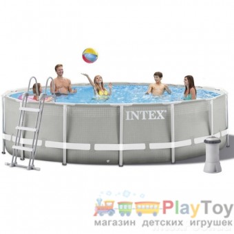 Каркасный наливной бассейн PRISM FRAME POOL Intex (26720) 427 х 107 см Каркасный наливной бассейн PRISM FRAME POOL Intex (26720) 427 х 107 см