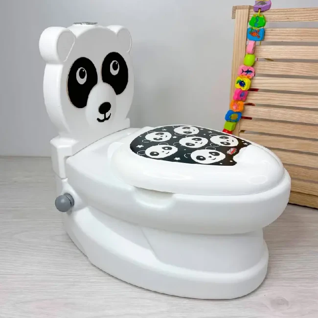 Детский горшок унитаз Pilsan 07-561 Панда (музыкальный, подсветка, держатель для бумаги) Детский горшок унитаз Pilsan 07-561 Панда (музыкальный, подсветка, держатель для бумаги)