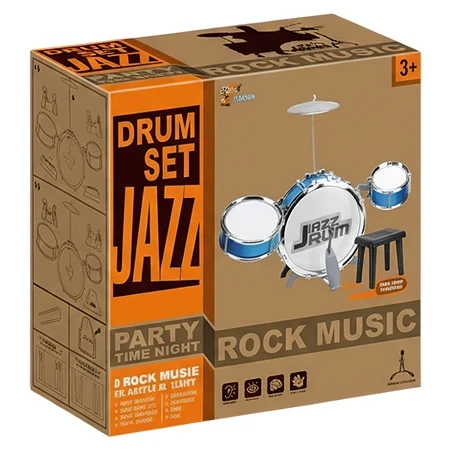 Детская барабанная установка Jazz Drum 775-19 со стулом Детская барабанная установка Jazz Drum 775-19 со стулом