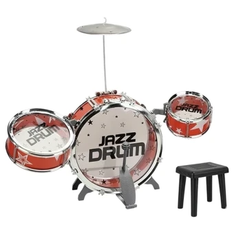 Детская барабанная установка Jazz Drum 775-19 со стулом