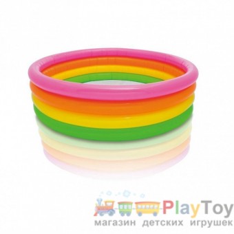 Детский надувной бассейн Intex 56441 Радуга 168 х 46 см Детский надувной бассейн Intex 56441 Радуга 168 х 46 см