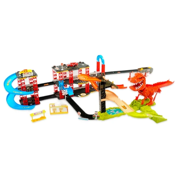 Гоночный трек 8899-92 "Динозавр в городе" (автотрек, 2 машинки, со звуком) Гоночный трек 8899-92 "Динозавр в городе" (автотрек, 2 машинки, со звуком)