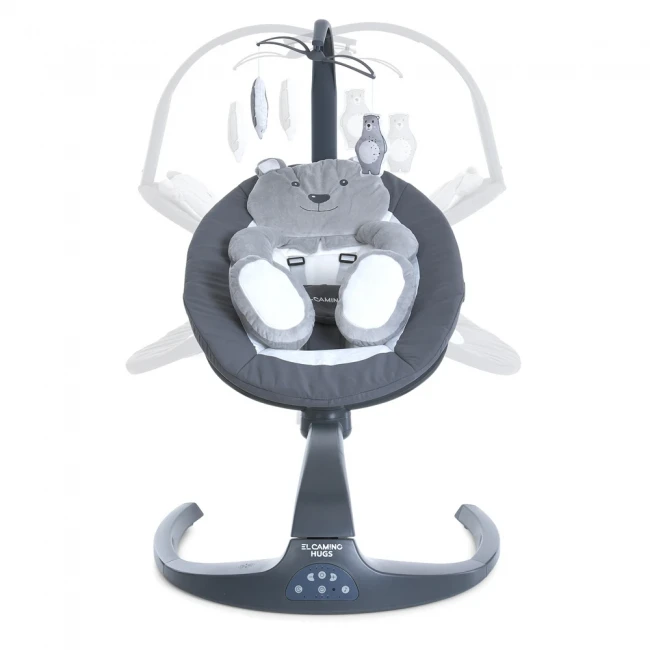 Укачивающий центр El Camino ME 1077 Hugs Gray Укачивающий центр El Camino ME 1077 Hugs Gray