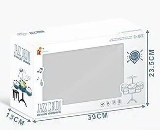 Детская барабанная установка Jazz Drum D 992-2 со стулом, подсветка Детская барабанная установка Jazz Drum D 992-2 со стулом, подсветка