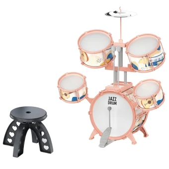 Детская барабанная установка Jazz Drum ZG 3001-D со стулом