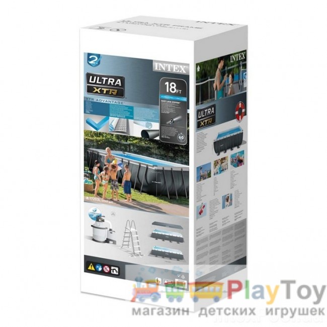 Каркасный наливной бассейн Intex (26356) 549 х 274 х 132 см Каркасный наливной бассейн Intex (26356) 549 х 274 х 132 см