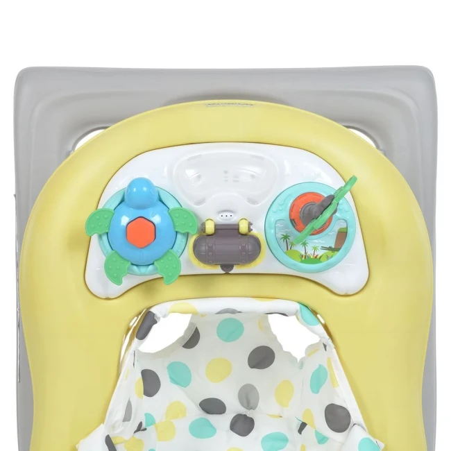 Ходунки для малюка El Camino ME 1103 PARADISE 3в1 Yellow (ігрова панель, джампер, музика, світло)