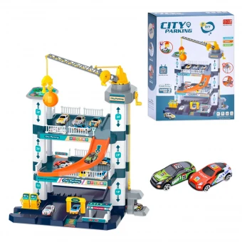 Гараж парковка A333-332F (3 этажа, 2 машинки, лифт, кран)