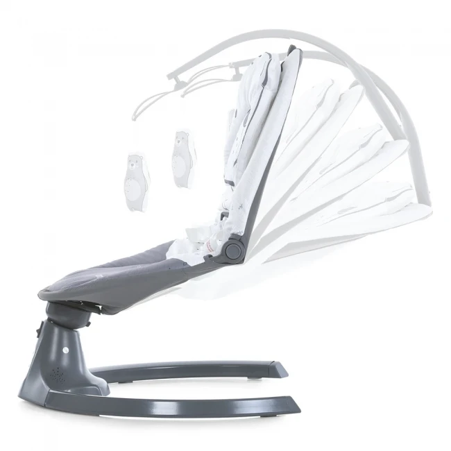 Укачивающий центр El Camino ME 1116 Cute Dark Gray