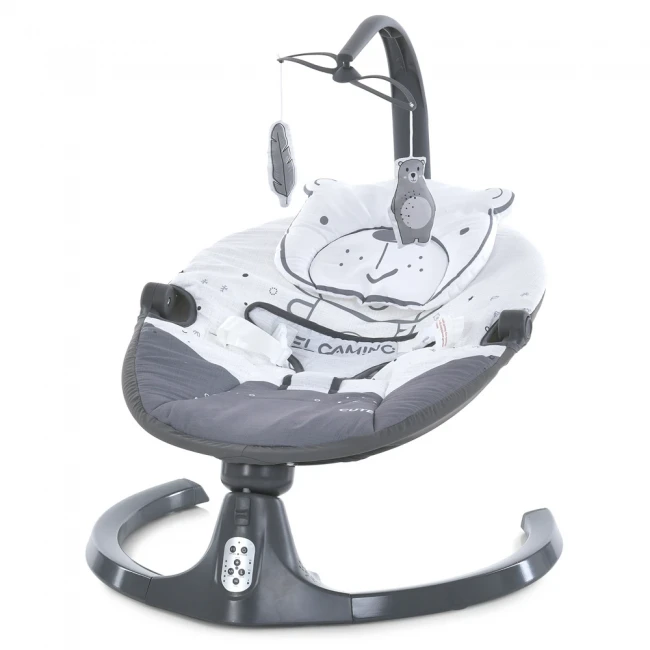 Укачивающий центр El Camino ME 1116 Cute Dark Gray
