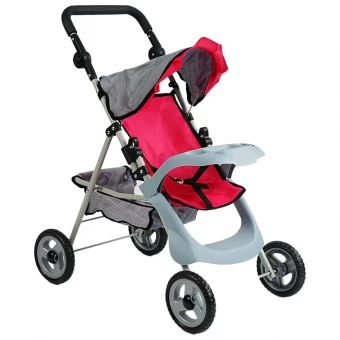 Коляска для кукол Sonia SO 6916-7 (прогулочная, корзинка, капюшон)