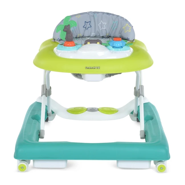 Ходунки для малыша El Camino ME 1103 PARADISE 3в1 Tropical Green (игровая панель, джампер, музыка, свет) Ходунки для малыша El Camino ME 1103 PARADISE 3в1 Tropical Green (игровая панель, джампер, музыка, свет)