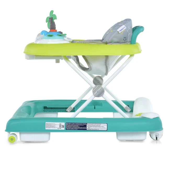 Ходунки для малыша El Camino ME 1103 PARADISE 3в1 Tropical Green (игровая панель, джампер, музыка, свет) Ходунки для малыша El Camino ME 1103 PARADISE 3в1 Tropical Green (игровая панель, джампер, музыка, свет)