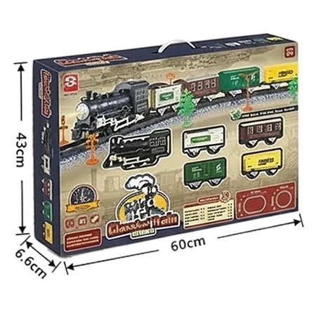 Железная дорога Classical Train 3162 (28 элементов, 134x74 см) Железная дорога Classical Train 3162 (28 элементов, 134x74 см)