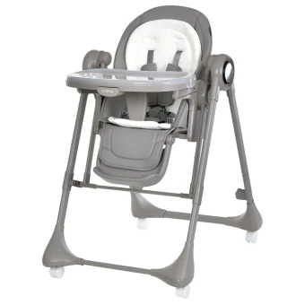Стульчик-качели для кормления Bambi M 6318 DORMI Greige (укачивание, съемный столик, чехол, музыка, Bluetooth)