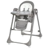 Стульчик-качели для кормления Bambi M 6318 DORMI Greige (укачивание, съемный столик, чехол, музыка, Bluetooth)