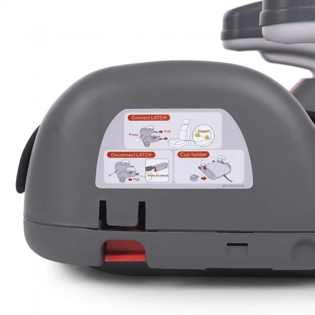 Бустер El Camino ME 1144 RORO Royal Black, Isofix, 22-36 кг Бустер El Camino ME 1144 RORO Royal Black, Isofix, 22-36 кг