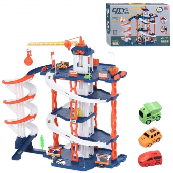 Гараж парковка A333-255G (5 этажей, 3 машинки, лифт, кран) 