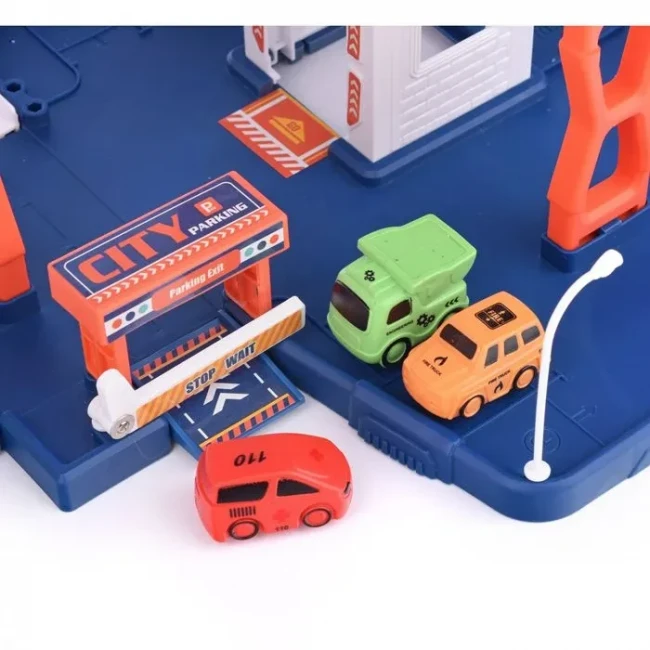 Гараж парковка A333-255G (5 поверхів, 3 машинки, ліфт, кран)