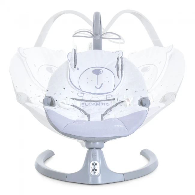 Укачивающий центр El Camino ME 1116 Cute Gray