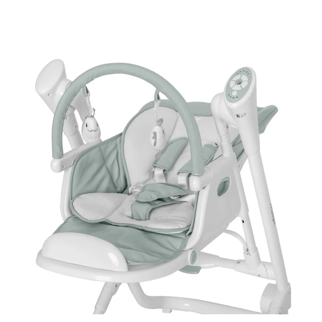 Стульчик-качели для кормления Carrello Triumph CRL-10302 Olive Green (3 в 1, шезлонг, качалка, съемный столик, музыка) Стульчик-качели для кормления Carrello Triumph CRL-10302 Olive Green (3 в 1, шезлонг, качалка, съемный столик, музыка)