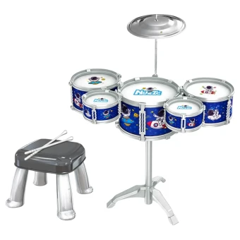 Детская барабанная установка Jazz Drum DX 100-4 со стулом