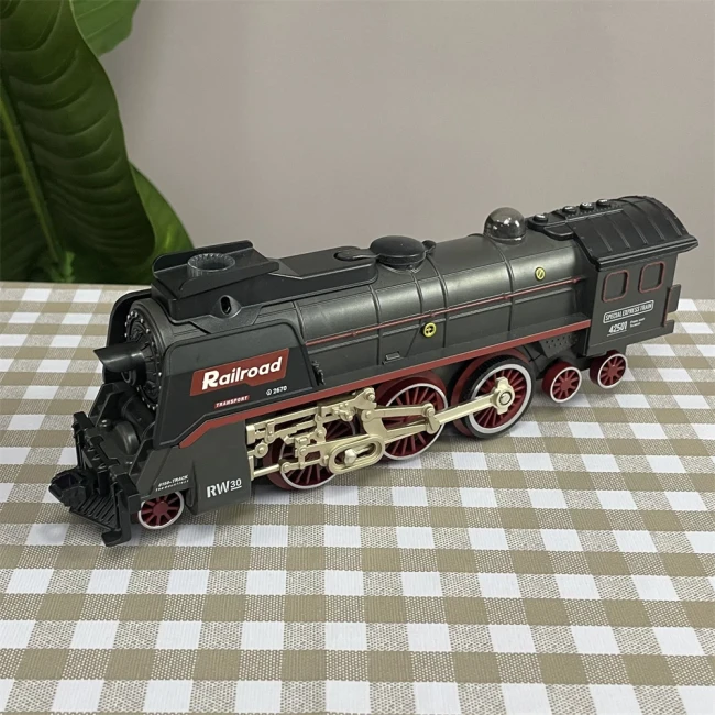 Железная дорога Classical Train 602 B (5 вагонов, дым, 151x92,5 см, аккумулятор) Железная дорога Classical Train 602 B (5 вагонов, дым, 151x92,5 см, аккумулятор)