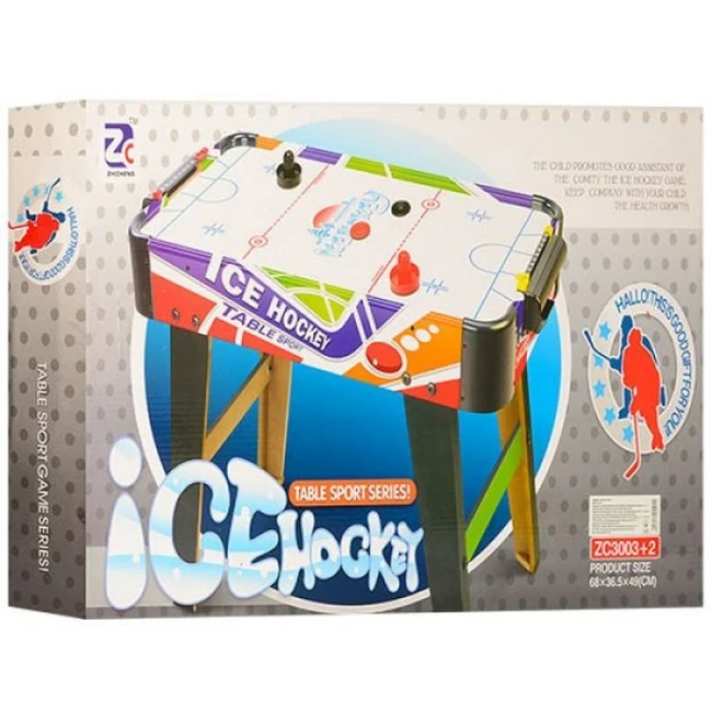 Аэрохоккей Ice Hockey ZC 3003+2 (игровое поле 66x34 см, деревянный, на ножках, на батарейках) Аэрохоккей Ice Hockey ZC 3003+2 (игровое поле 66x34 см, деревянный, на ножках, на батарейках)