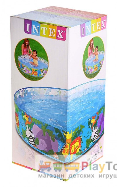 Детский каркасный бассейн Intex (58474) 122 x 25 см
