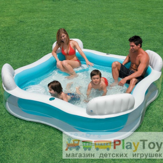 Дитячий надувний басейн Intex 56475 229 х 229 х 66 см