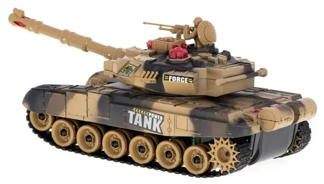 Большой танк на радиоуправлении M1 Abrams (War Tank 9995 Brown) Большой танк на радиоуправлении M1 Abrams (War Tank 9995 Brown)