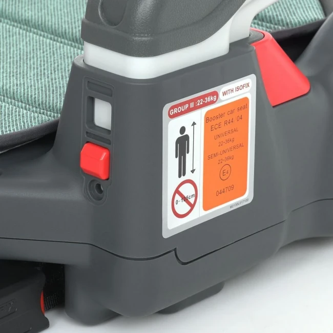 Бустер El Camino ME 1144 RORO Royal Mint, Isofix, 22-36 кг Бустер El Camino ME 1144 RORO Royal Mint, Isofix, 22-36 кг