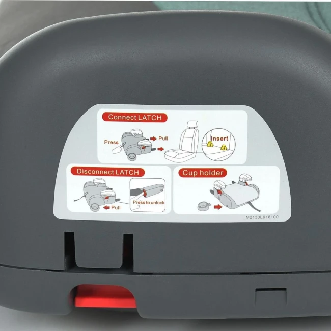 Бустер El Camino ME 1144 RORO Royal Mint, Isofix, 22-36 кг Бустер El Camino ME 1144 RORO Royal Mint, Isofix, 22-36 кг