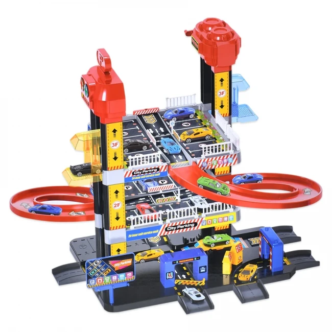 Гараж парковка A333-241A (3 этажа, 2 машинки, 2 лифта, звук, свет) Гараж парковка A333-241A (3 этажа, 2 машинки, 2 лифта, звук, свет)