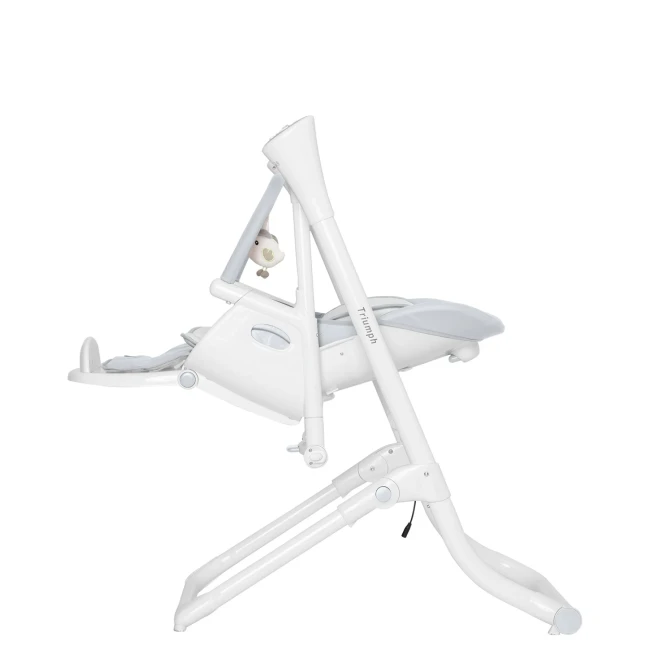 Стульчик-качели для кормления Carrello Triumph CRL-10302 Cloud Grey (3 в 1, шезлонг, качалка, съемный столик, музыка) Стульчик-качели для кормления Carrello Triumph CRL-10302 Cloud Grey (3 в 1, шезлонг, качалка, съемный столик, музыка)