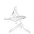 Стульчик-качели для кормления Carrello Triumph CRL-10302 Cloud Grey (3 в 1, шезлонг, качалка, съемный столик, музыка)