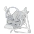 Стульчик-качели для кормления Carrello Triumph CRL-10302 Cloud Grey (3 в 1, шезлонг, качалка, съемный столик, музыка)