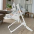Стульчик-качели для кормления Carrello Triumph CRL-10302 Cloud Grey (3 в 1, шезлонг, качалка, съемный столик, музыка)