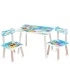Детский столик и 2 стульчика Bambi M 501 деревянный