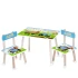 Детский столик и 2 стульчика Bambi M 501 деревянный