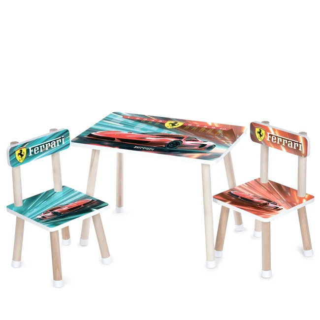 Детский столик и 2 стульчика Bambi M 501 деревянный